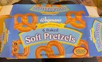 Mängden socker i Baked soft pretzels