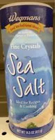 Mängden socker i Fine Crystals Sea Salt