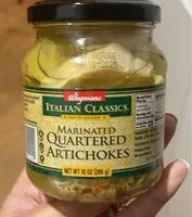 Mängden socker i Marinated Quartered Artichokes