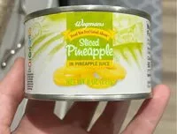 Mängden socker i Sliced pineapple