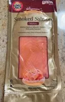 Mängden socker i smoked salmon (Nova)