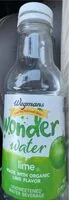 Mängden socker i Wegmans Wonder water lime