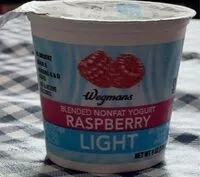 Mängden socker i Light Raspberry Blended Nonfat Yogurt