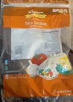 Mängden socker i Taco Tortillas - Gordita Style