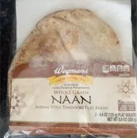 Mängden socker i Whole grain naan flat bread