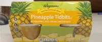 Mängden socker i Wegmans pineapple tidbits