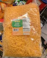 Mängden socker i Mild cheddar shredded chesse