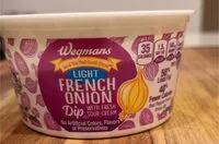 Mängden socker i Light french onion dip