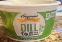 Mängden socker i Dill Dip with fresh sour cream