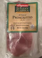 Mängden socker i All natural prosciutto