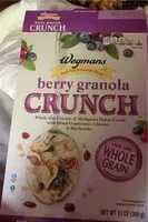 Mängden socker i Berry granola crunch whole oat clusters & multigrain