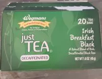 Mängden socker i Irish Breakfast Black Decaffeinated