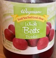 Mängden socker i Pickled Whole Beets