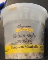 Mängden socker i Italian style wedding soup with meatballs