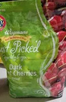 Mängden socker i Frozen Dark Sweet Cherries