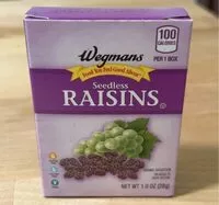 Mängden socker i Seedless Raisins