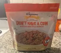 Mängden socker i Meatless beef style crumbles