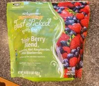 Mängden socker i Triple Berry Blend Frozen Fruit