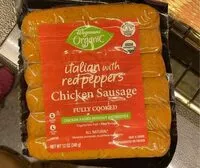 Mängden socker i Italian red pepper chicken sausage
