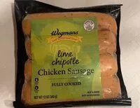 Mängden socker i Lime chipotle chicken sausage