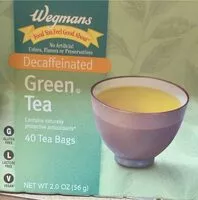 Mängden socker i Decaffeinated green tea