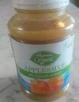 Mängden socker i Wegmans organic applesauce no sugar added