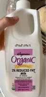 Mängden socker i Organic 2% Reduced Fat Milk