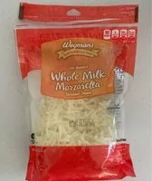 Mängden socker i Whole Milk Mozzarella