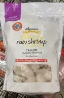 Mängden socker i Raw Shrimp