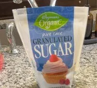 Mängden socker i Pure cane granulated sugar