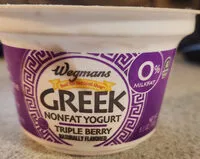 Mängden socker i Triple Berry Nonfat Greek Yogurt