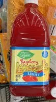 Mängden socker i Organic Raspberry lemonade light