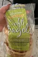 Mängden socker i Onion soft bagels made with whole grain