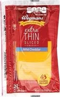 Mängden socker i Ultra Thin Sliced Mild Cheddar Cheese