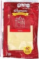 Mängden socker i Ultra Thin Sliced Cheese