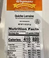 Mängden socker i Lorraine Quiche
