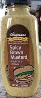 Mängden socker i Spicy Brown Mustard