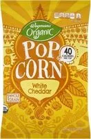 Mängden socker i Popcorn, White Cheddar