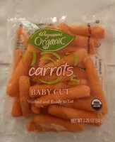 Mängden socker i Organic baby cut carrots