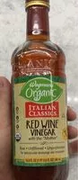 Mängden socker i red wine vinegar