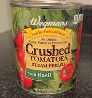 Mängden socker i Crushed tomatoes steam peeled woth basil