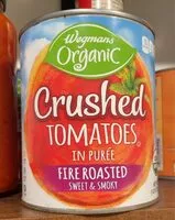 Mängden socker i crushed tomatoes - fire roasted