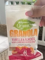 Mängden socker i Organic vanilla & almonds granola