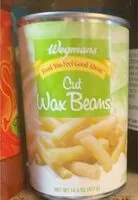 Mängden socker i Cut wax beans