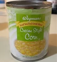 Mängden socker i Cream style corn