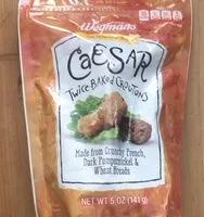 Mängden socker i Caesar twice baked croutons