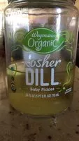 Mängden socker i Kosher dill pickles