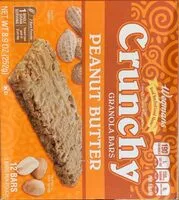 Mängden socker i Crunchy granola bars