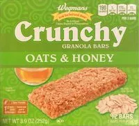 Mängden socker i Crunchy Granola Bars