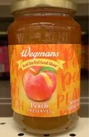 Mängden socker i Wegmans peach preserve